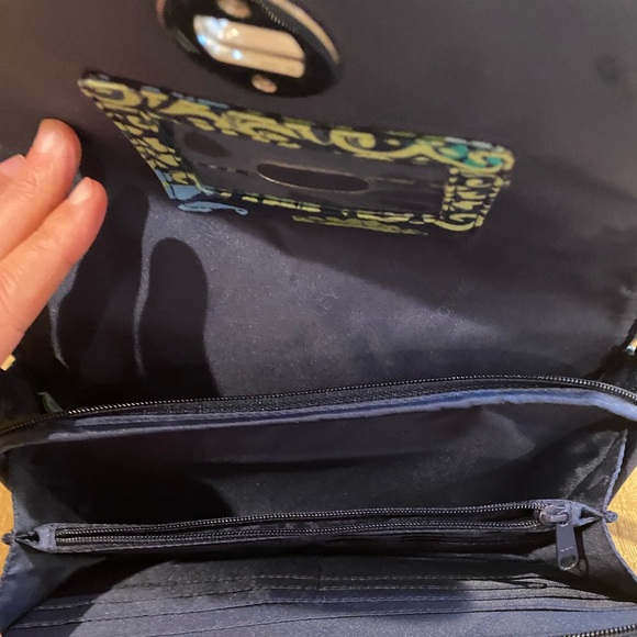 ❤️VERA BRADLEY CARIBBEAN SEA CROSSBODY - Picture 7 of 8